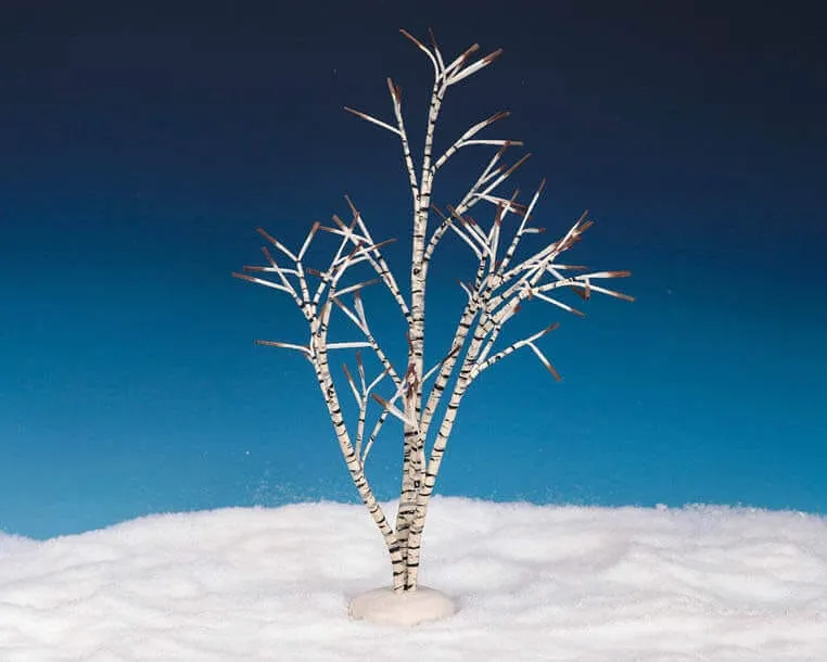 lemax-16-birch-tree-arbre-bouleau-miniature-enneig image 1