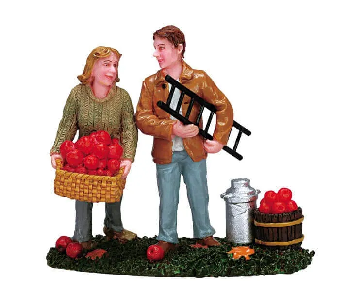 lemax-apple-pickers-figurine-miniature-village-de-no-l image 1