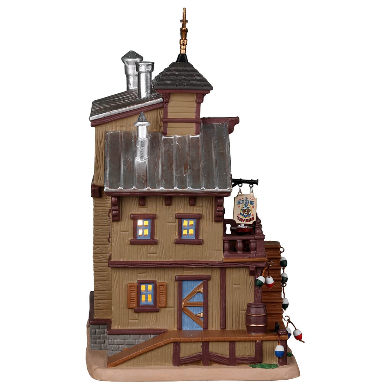 lemax-the-salty-sea-dog-tavern-taverne-miniature-plymouth-corners image 2