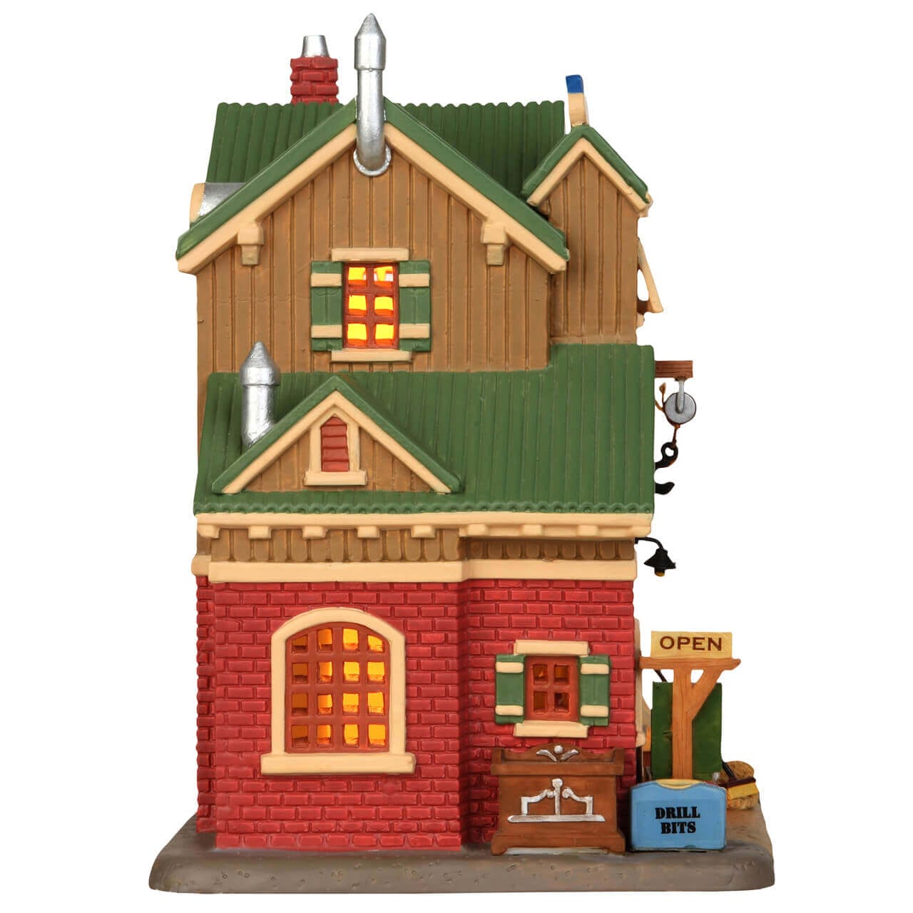 lemax-quality-woodworks-atelier-miniature-lumineux-village-de-no-l image 2