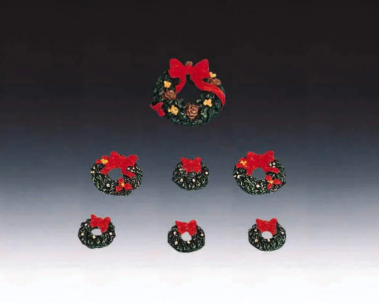 lemax-wreaths-couronnes-miniatures-accessoires-village image 1