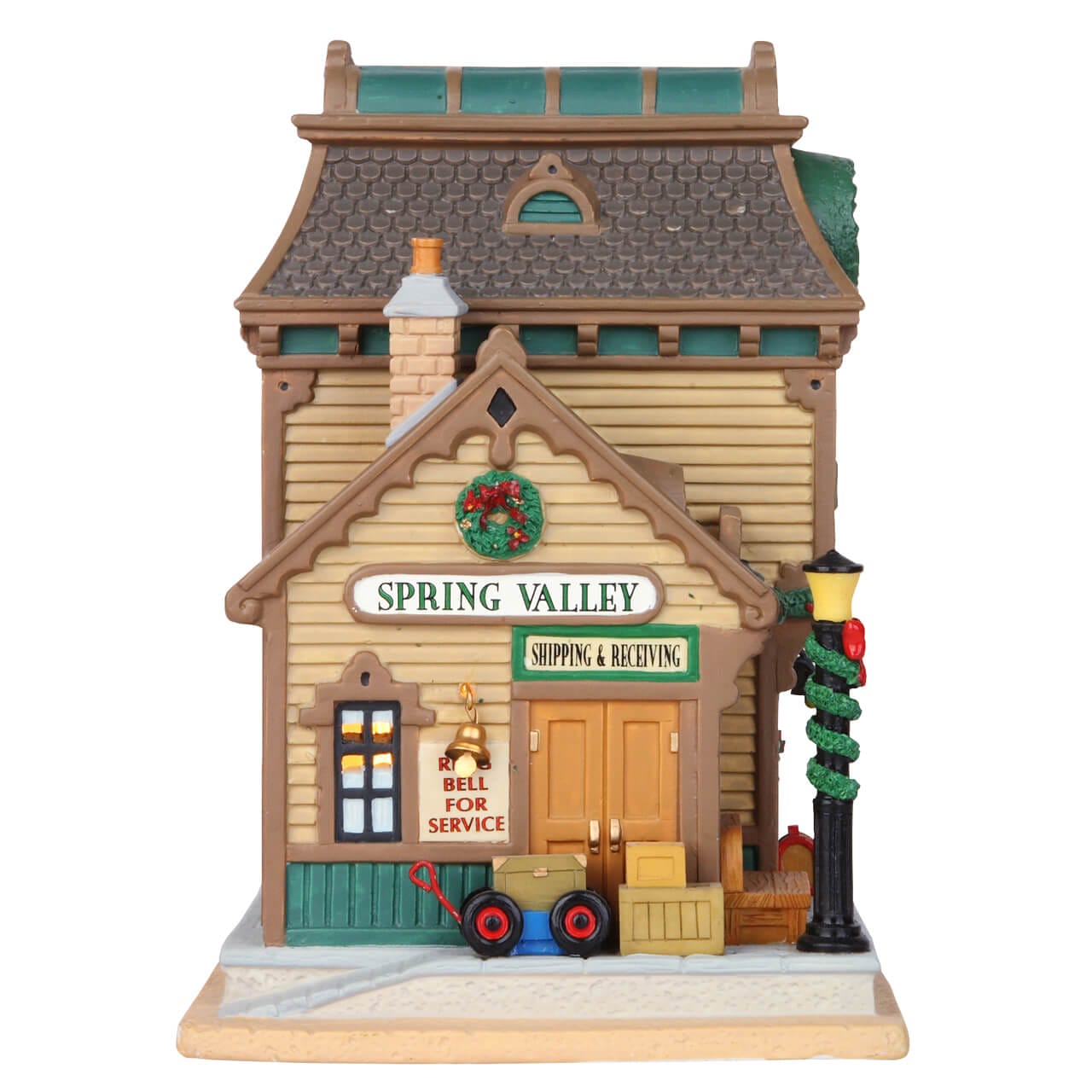 lemax-spring-valley-depot-gare-miniature-de-village-de-no-l image 3