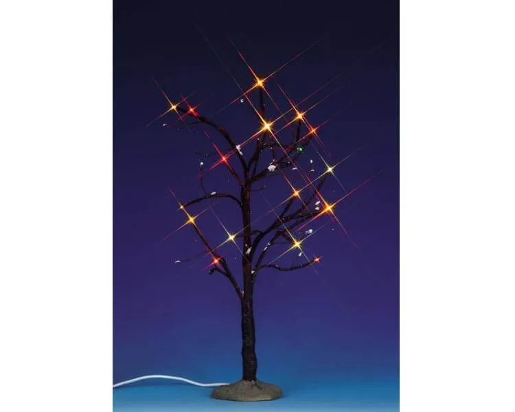 lemax-lighted-elm-tree-arbre-lumineux-pour-village-miniature image 1