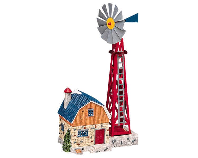 lemax-village-mill-moulin-miniature-de-village image 1
