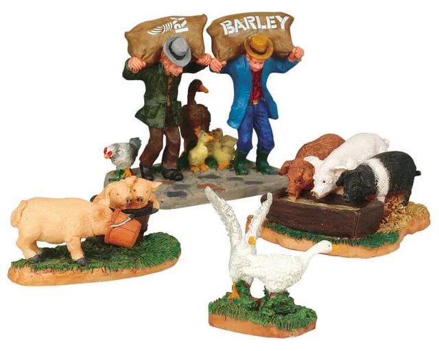 lemax-honk-honk-squeak-squeal-figurine-village-de-no-l image 1