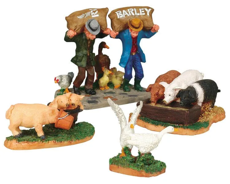 lemax-honk-honk-squeak-squeal-figurine-village-de-no-l image 1