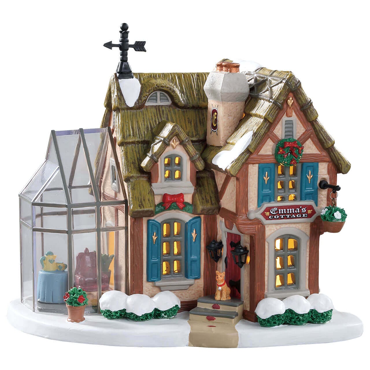 lemax-emma-s-cottage-maison-miniature-lumineuse-village image 1