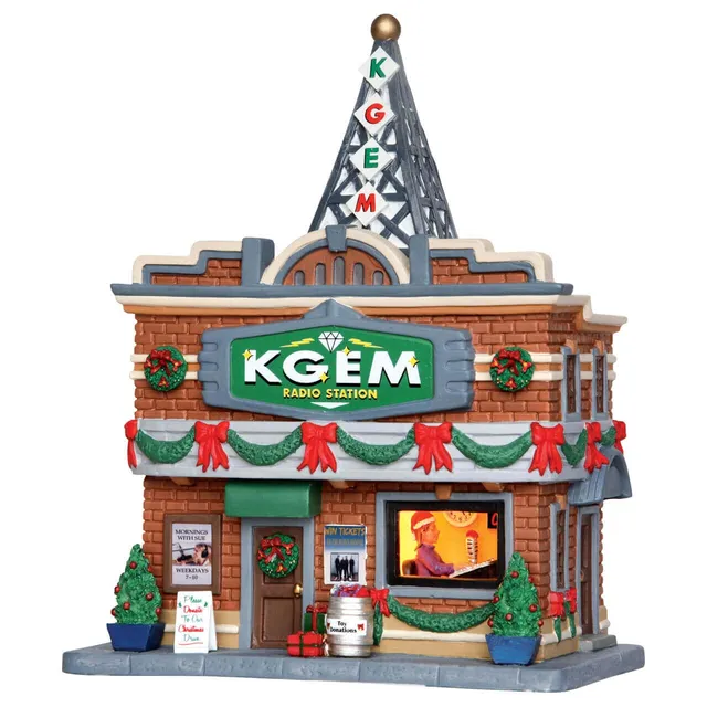 lemax-kgem-radio-station-station-radio-lumineuse-r-tro image 1