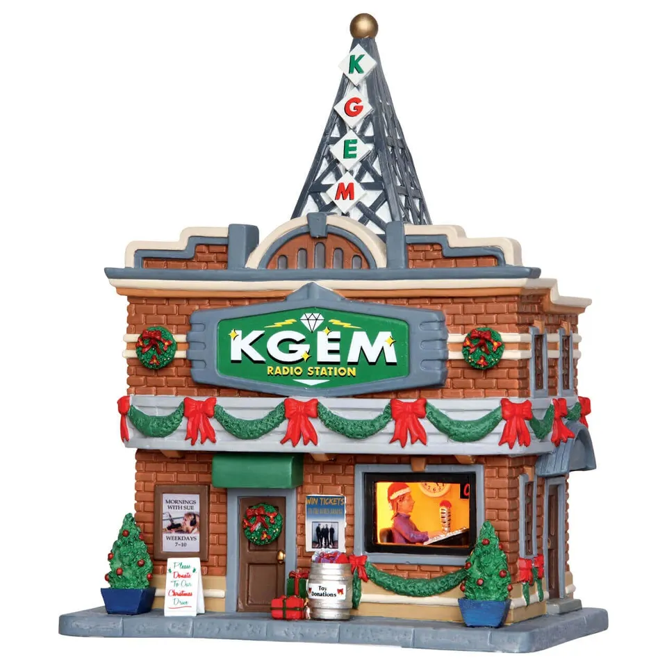 lemax-kgem-radio-station-station-radio-lumineuse-r-tro image 1