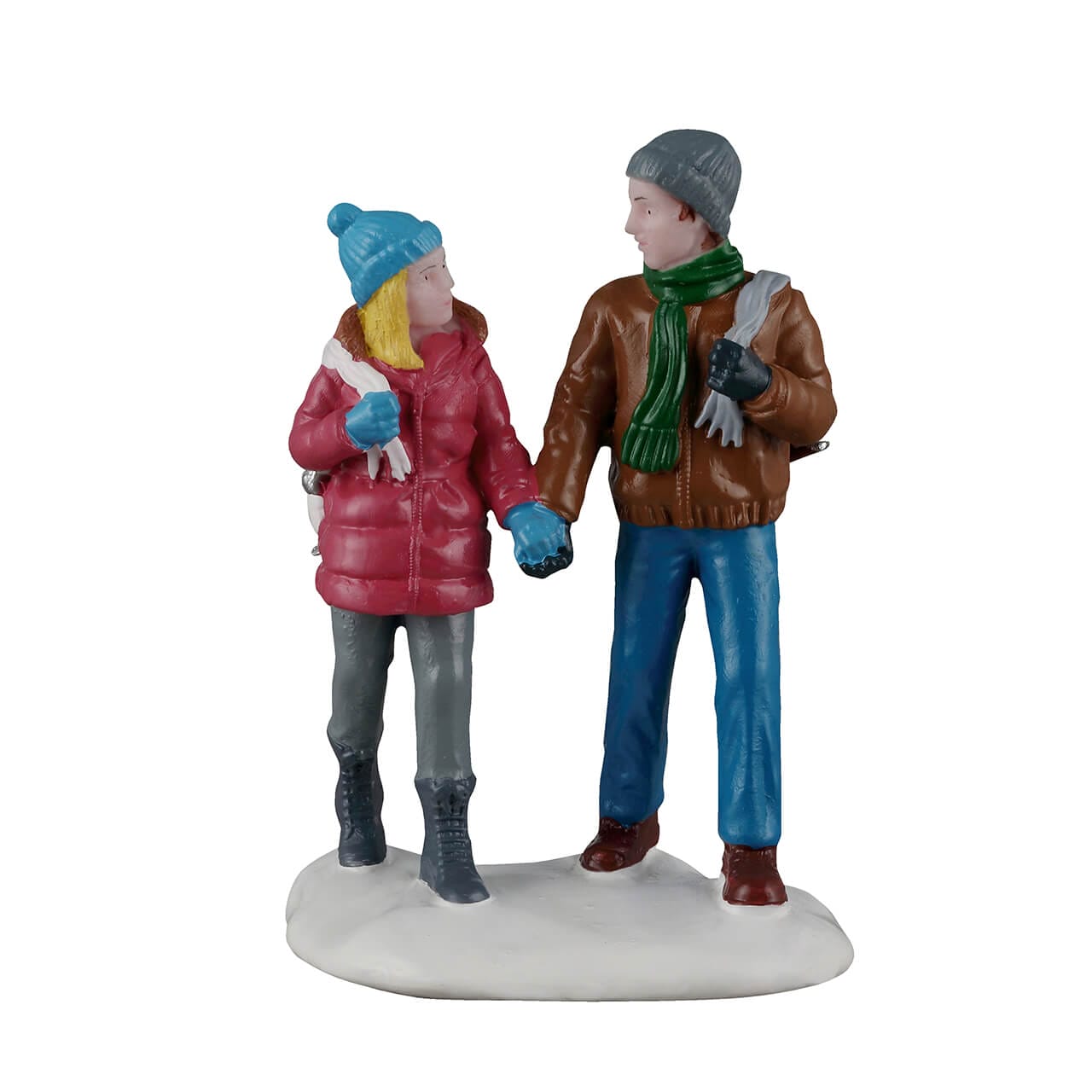 lemax-skating-date-figurine-couple-patinage-vail-village image 1