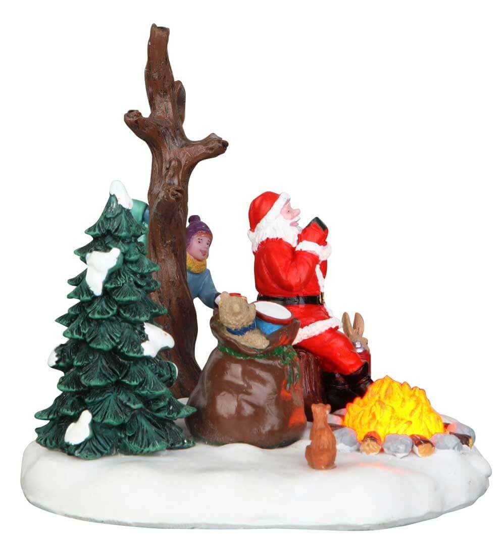 lemax-santa-takes-a-break-figurine-p-re-no-l-village-de-no-l image 2