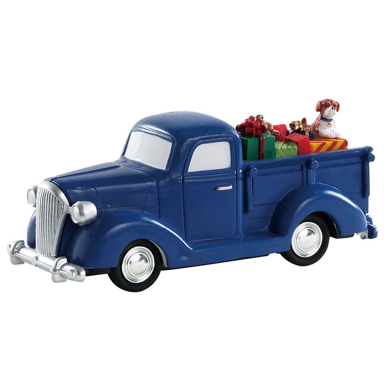 lemax-tis-better-to-give-camion-vintage-bleu-cadeaux-de-no-l image 1