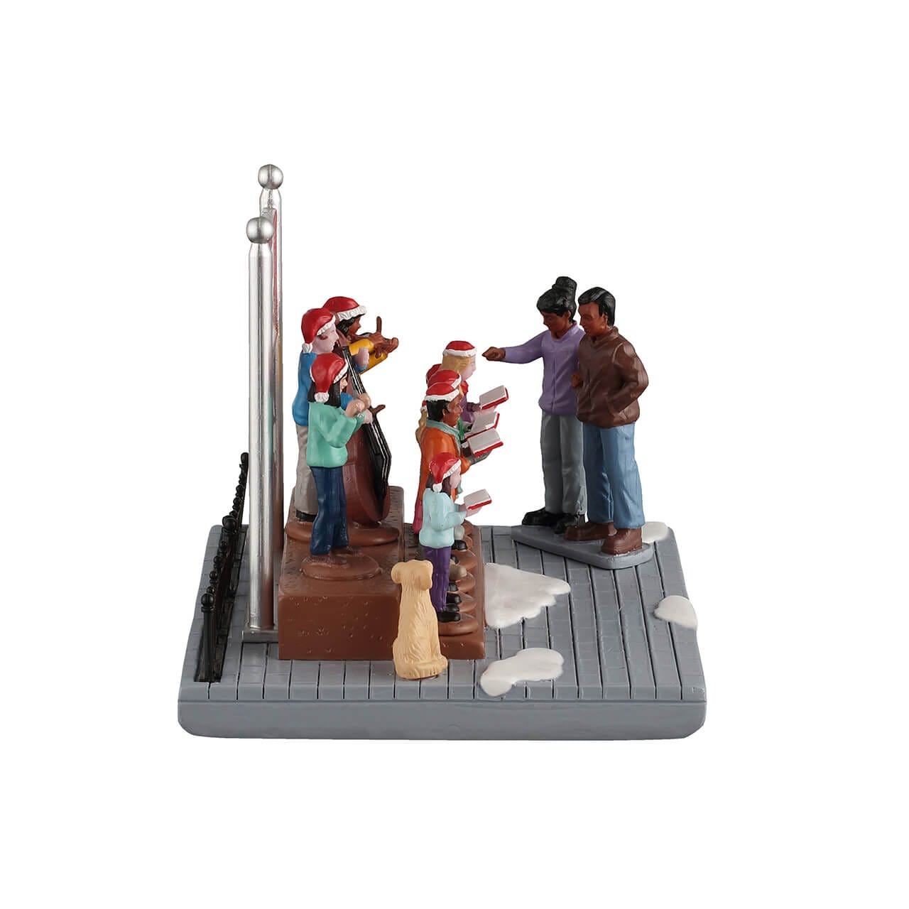 lemax-school-christmas-concert-village-miniature-de-no-l-anim image 2