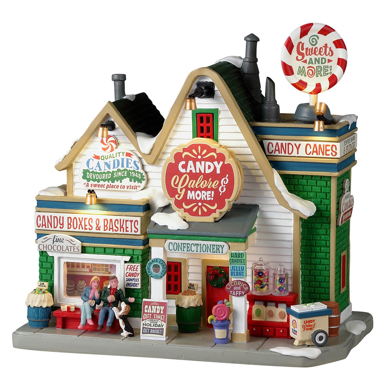 lemax-candy-galore-more-confiserie-lumineuse-harvest-crossing image 1