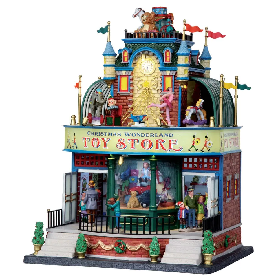 lemax-christmas-wonderland-toy-store-magasin-de-jouets-anim-2-tages image 1