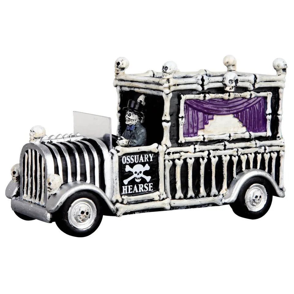 lemax-hearse-of-bones-v-hicule-corbillard-village-spooky-town image 1