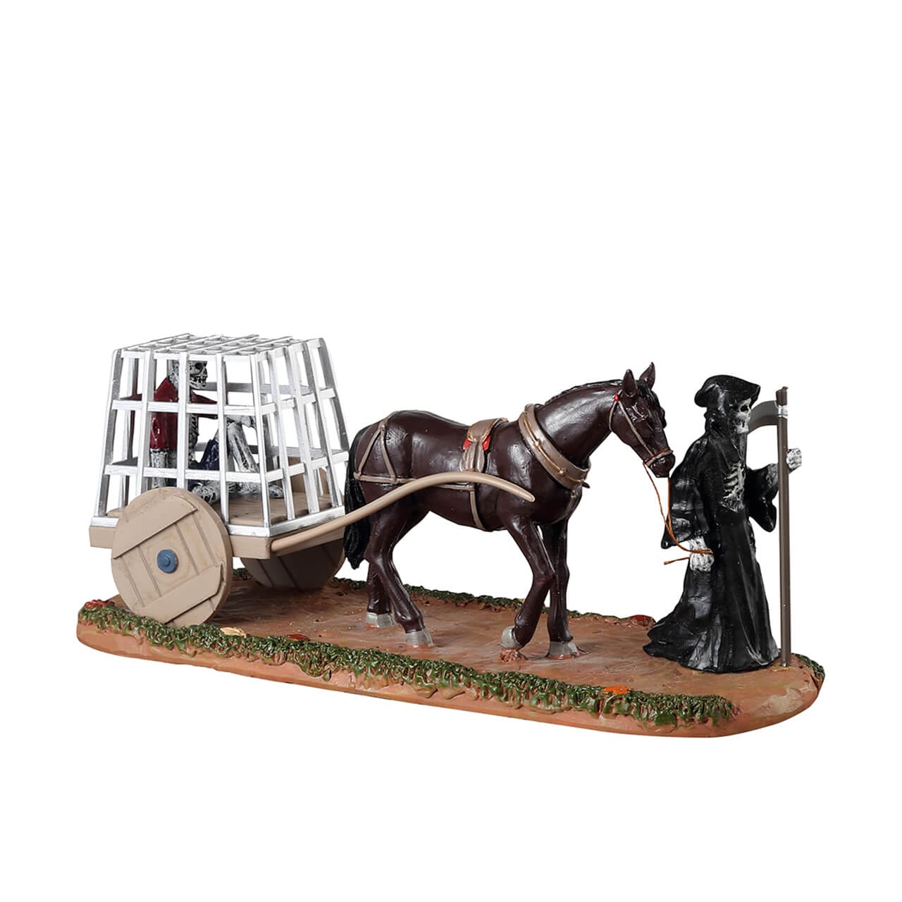 lemax-dungeon-cart-figurine-spooky-town-halloween image 1