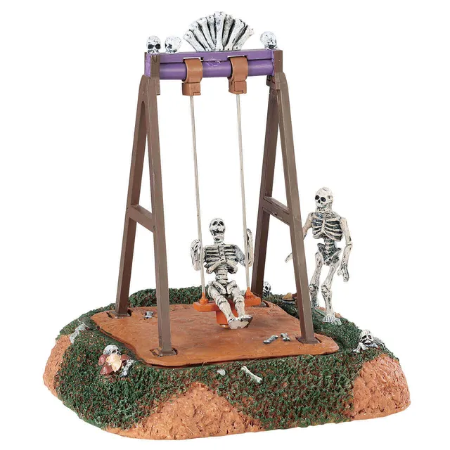 lemax-skeleton-swings-balan-oire-squelettes-anim-e-spooky-town image 1