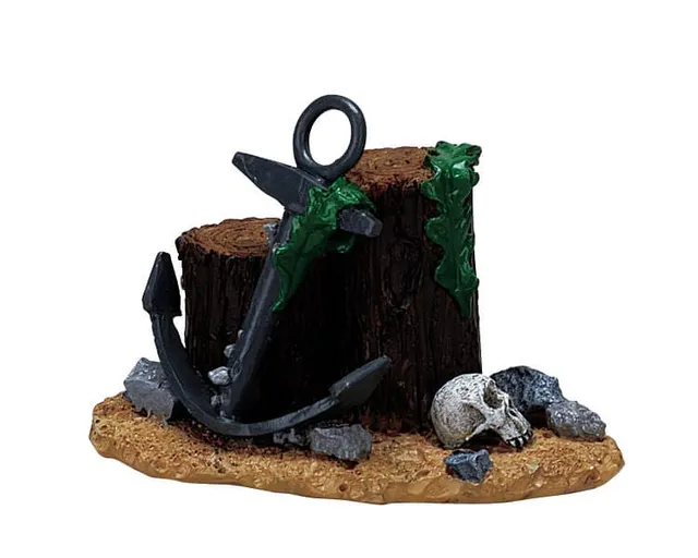 lemax-old-anchor-accessoire-ancre-pour-village-spooky-town-halloween image 1