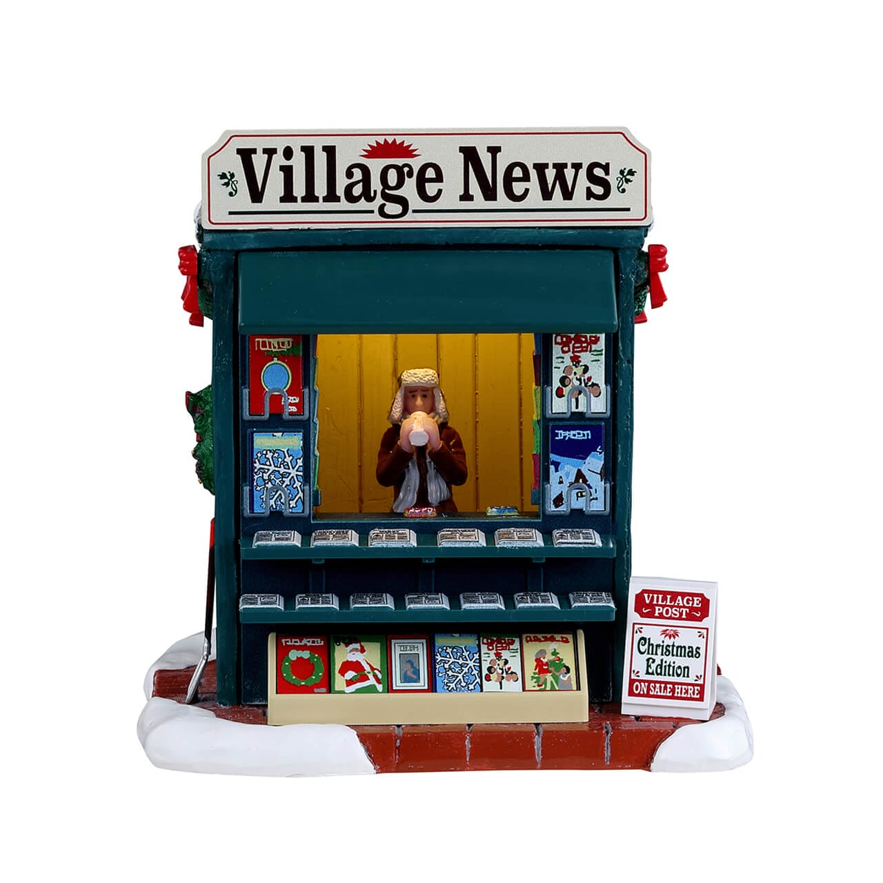 lemax-caddington-good-news-day-kiosque-journaux-lumineux image 5
