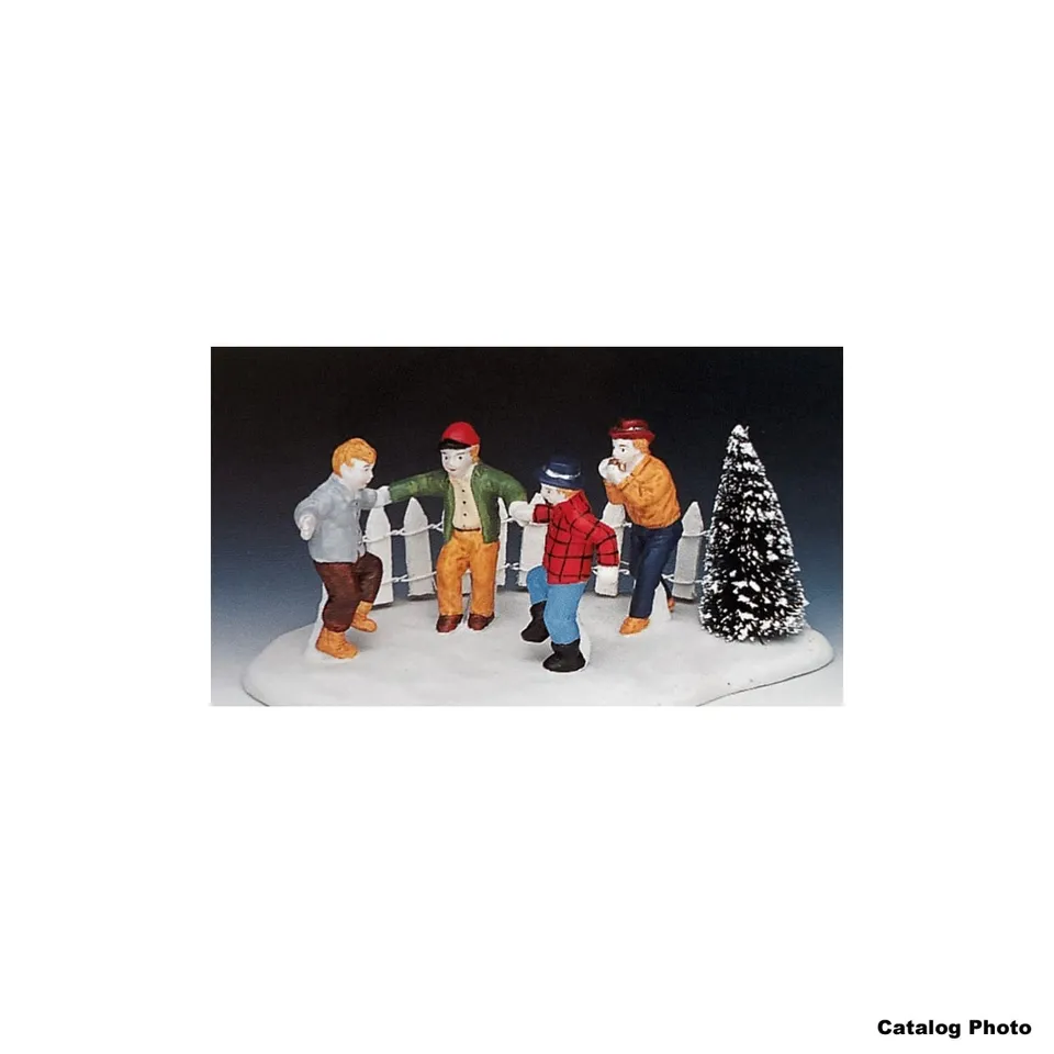 lemax-step-lively-figurine-anim-e-village-miniature image 1