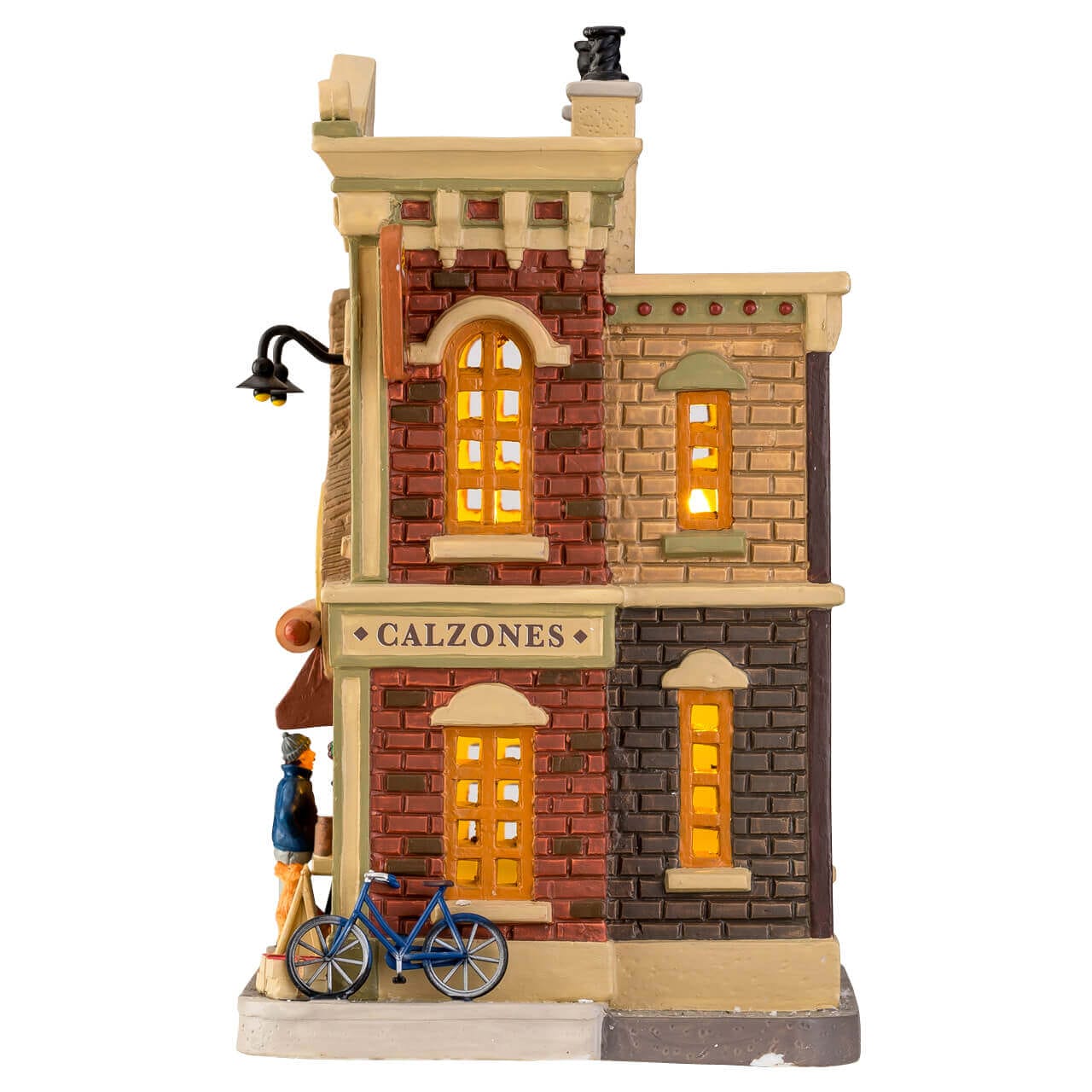 lemax-leo-s-famous-pizzeria-b-timent-miniature-lumineux-pizzeria image 2