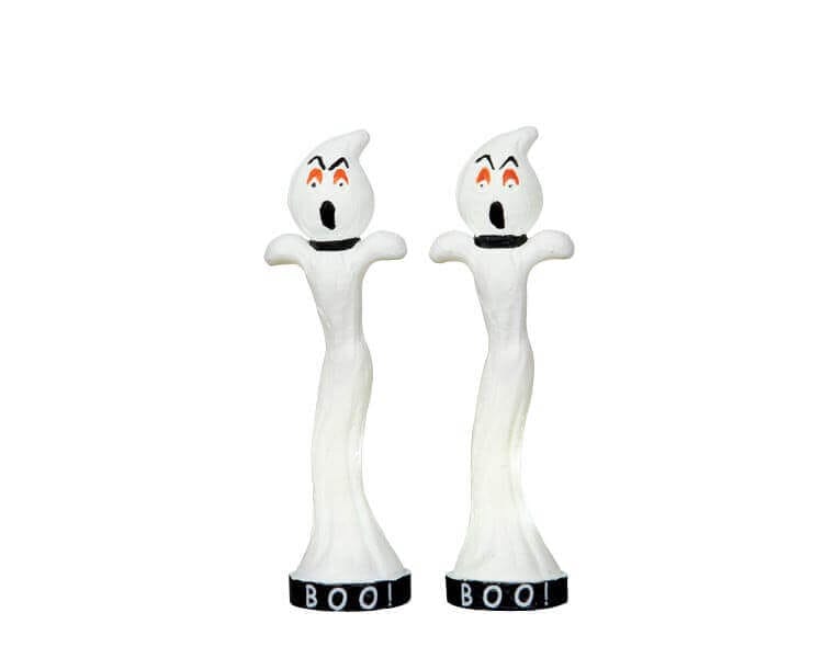 lemax-ghost-lamp-post-lampadaire-fant-me-halloween image 2