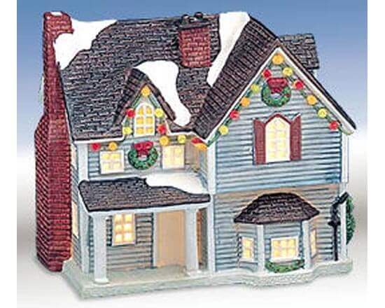 lemax-cushing-cottage-maison-lumineuse-village-de-no-l image 1