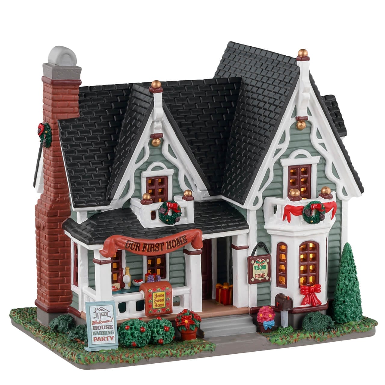 lemax-house-warming-cottage-miniature-lumineux-village-de-no-l image 1