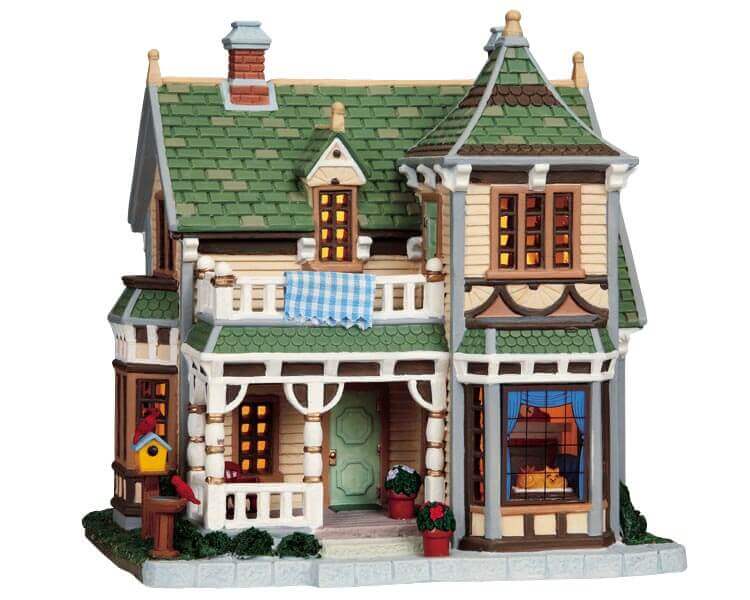 lemax-bowmeman-residence-maison-miniature-village-de-no-l image 1