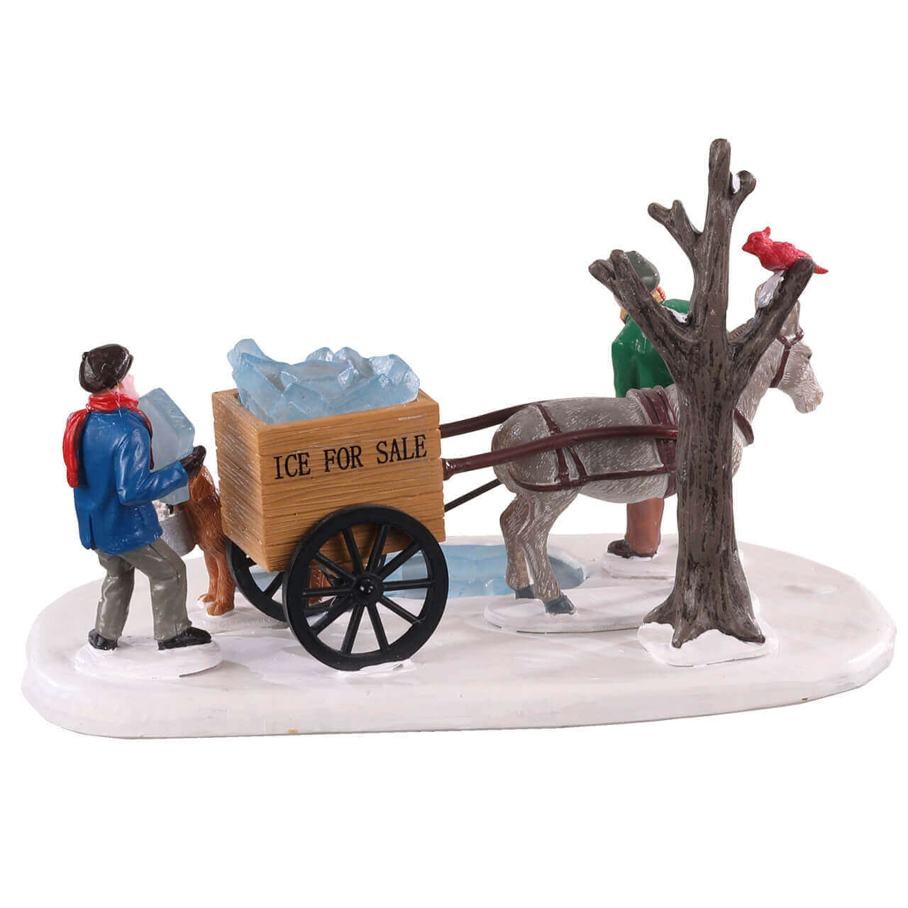 lemax-ice-rakers-figurine-attelage-glace-village-d-hiver image 4