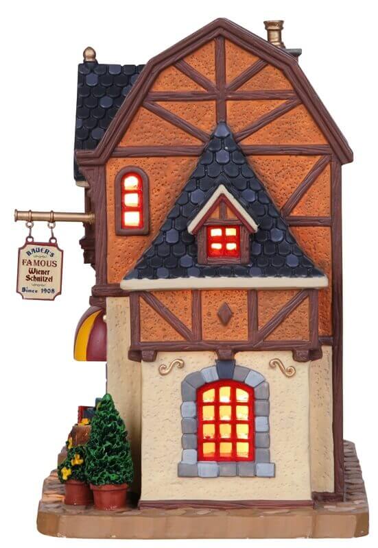 lemax-bauer-s-wiener-schnitzel-haus-maison-miniature image 2