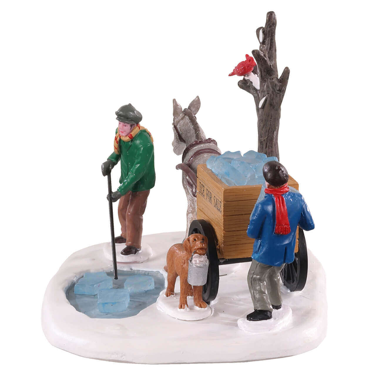 lemax-ice-rakers-figurine-attelage-glace-village-d-hiver image 3
