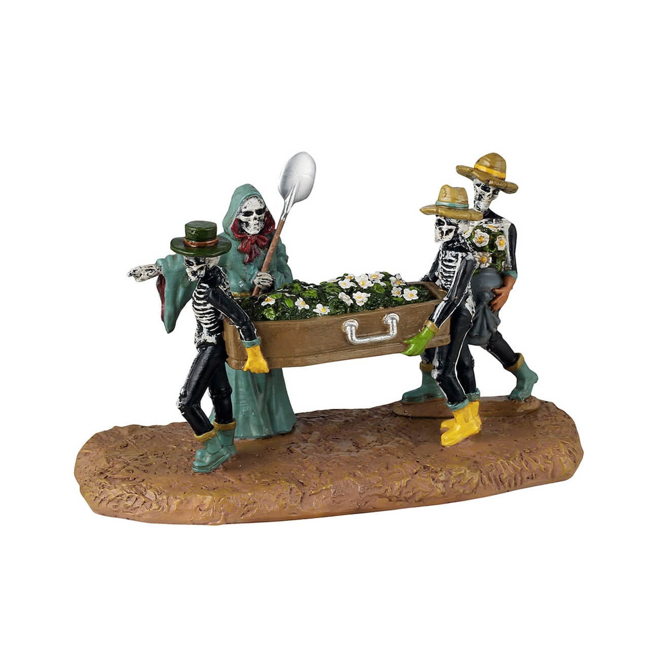 lemax-pushing-daisies-figurine-jardiniers-squelettes-spooky-town image 1