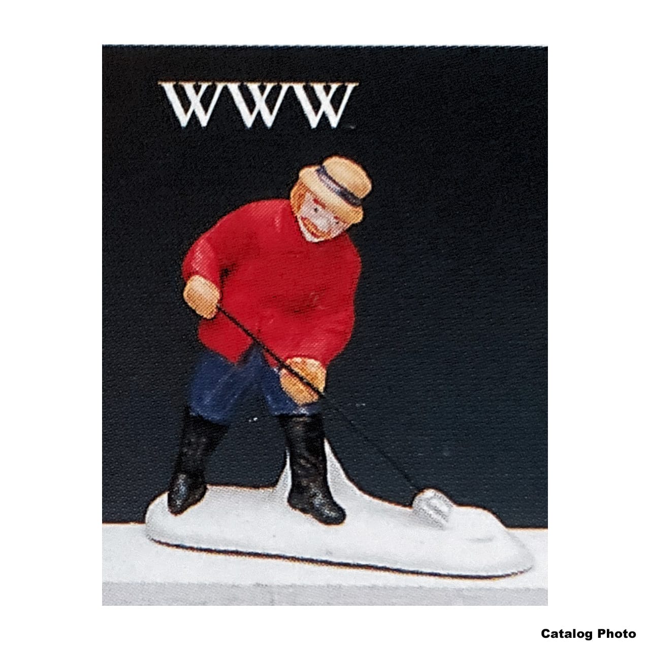 lemax-snow-shoveler-figurine-d-neigeur-village-de-no-l-miniature image 2