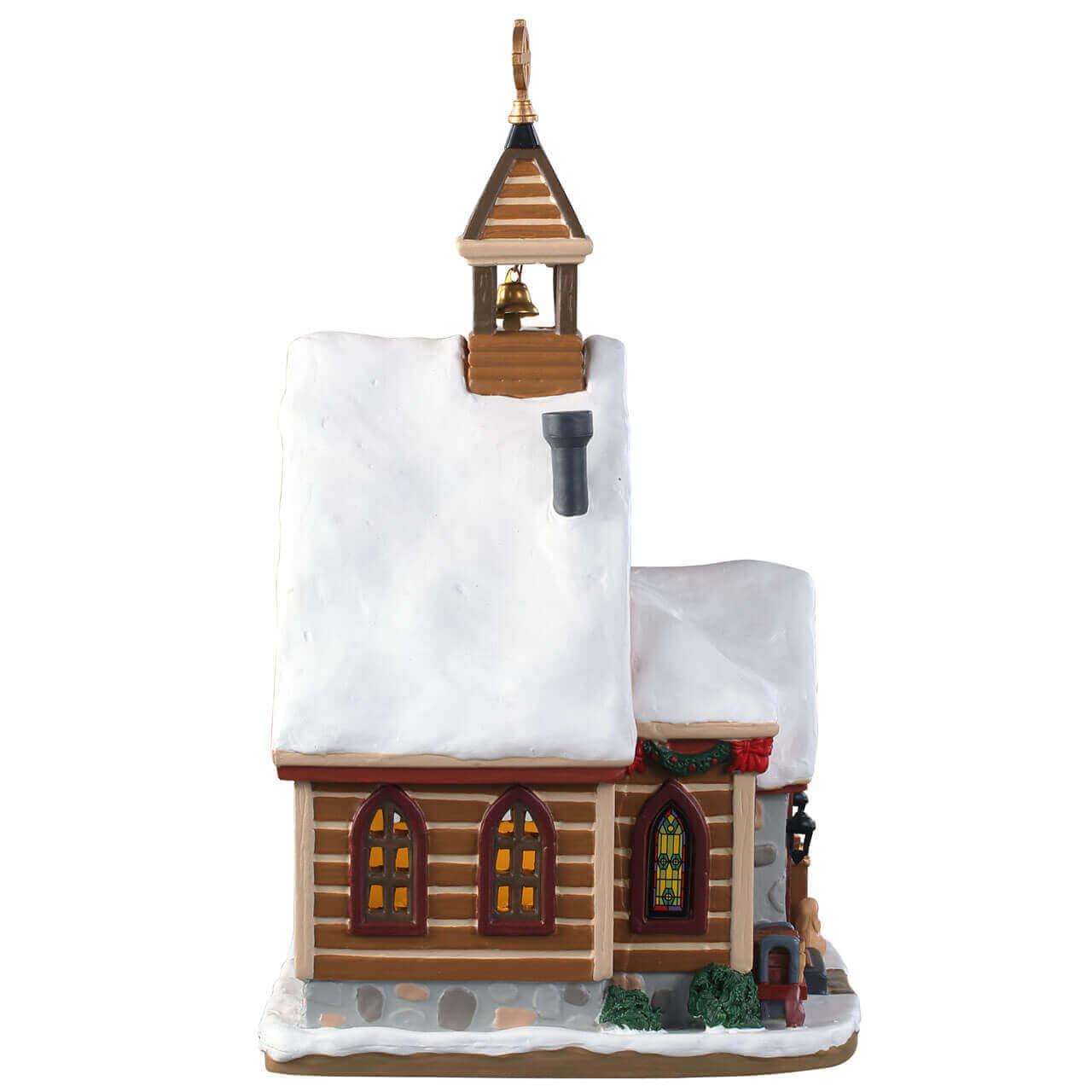 lemax-pinewood-springs-chapel-chapelle-lumineuse-village-de-no-l image 3