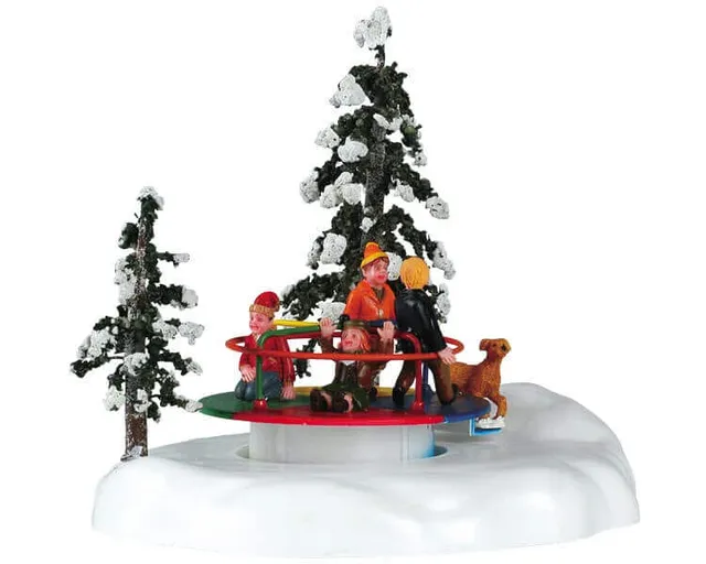 lemax-around-we-go-man-ge-village-miniature image 1