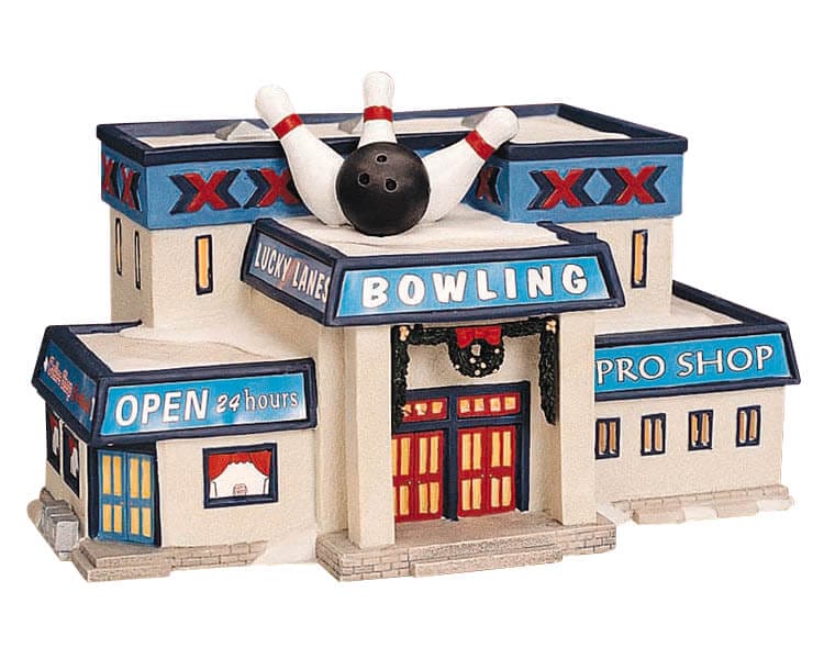 lemax-bowling-alley-b-timent-lumineux-village-de-no-l image 1