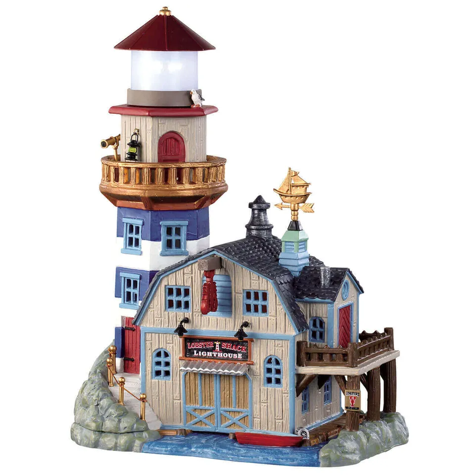 lemax-lobster-shack-lighthouse-phare-lumineux-rotatif image 1