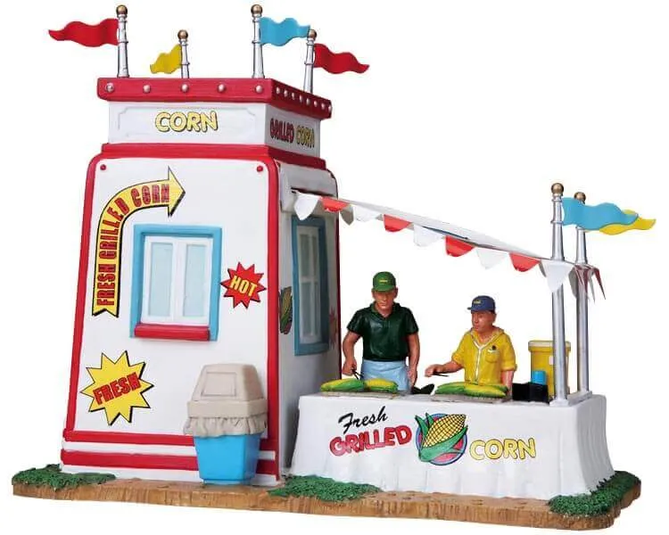lemax-carnival-corn-stand-stand-de-ma-s-f-te-foraine image 1