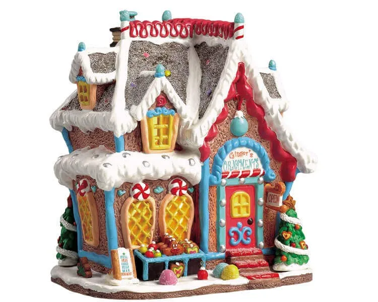 lemax-ginger-s-ornaments-boutique-miniature-lumineuse-sugar-n-spice image 1