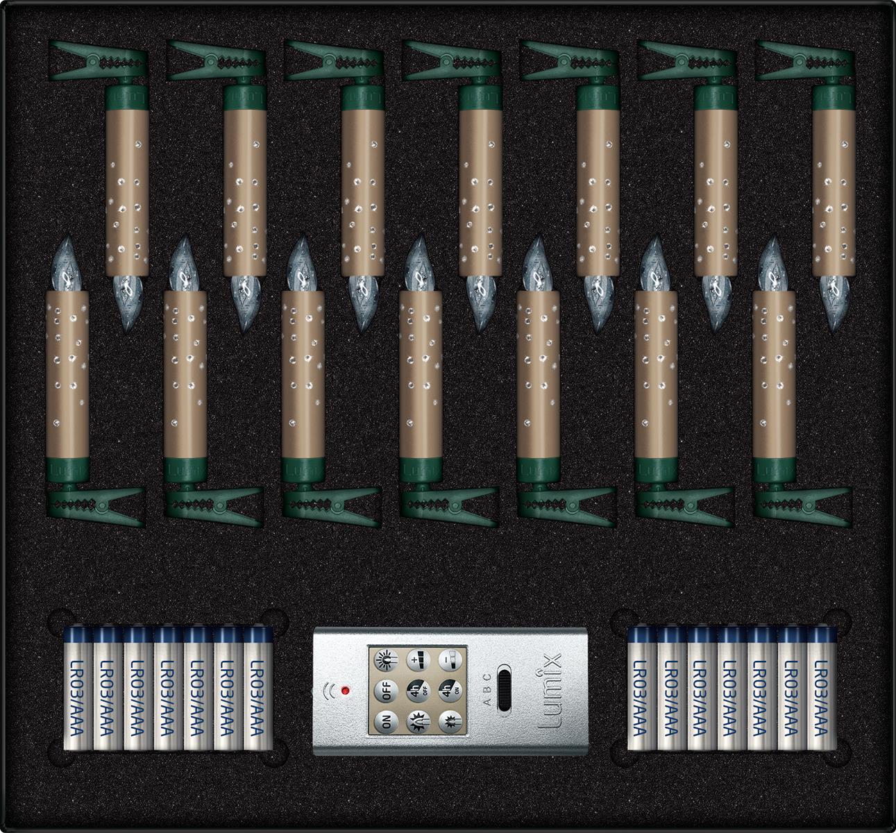 krinner-lumix-superlight-crystal-cashmere-mini-basis-bougies-led-ivoire image 2
