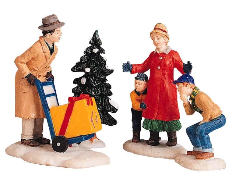 lemax-brand-new-tv-accessoire-miniature-village image 1