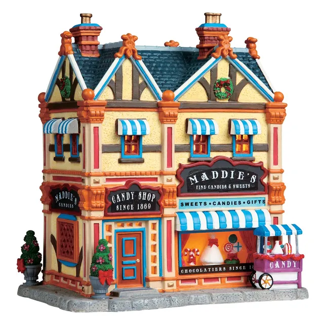 lemax-maddie-s-candy-shop-confiserie-de-village-de-no-l image 1