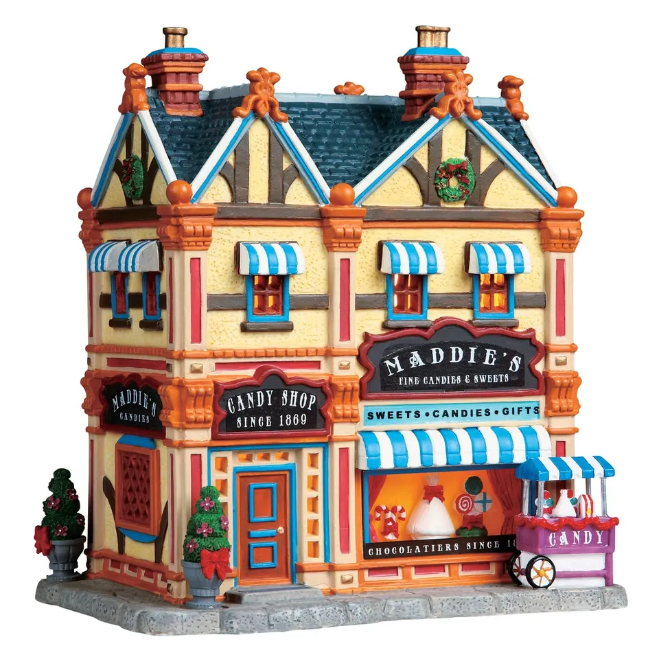 lemax-maddie-s-candy-shop-confiserie-de-village-de-no-l image 1