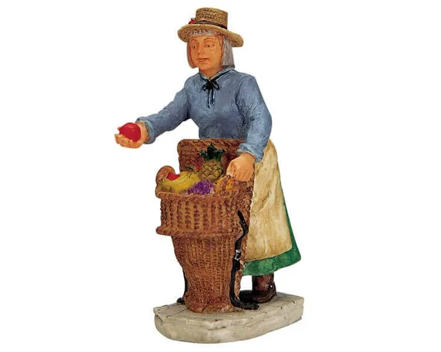 lemax-fruit-peddler-figurine-marchand-de-fruits image 1