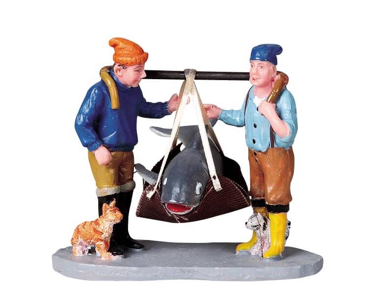 lemax-big-fish-figurine-miniature-village-de-no-l image 1