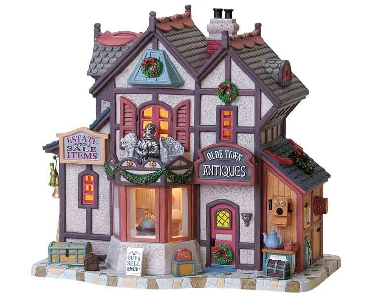 lemax-olde-town-antiques-boutique-miniature-antiquit-s image 1