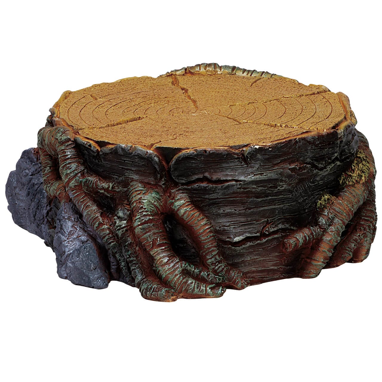 lemax-tree-stump-display-platform-socle-souche-d-arbre-spooky-town image 1