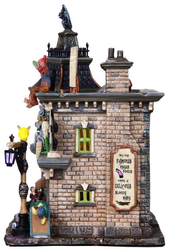 lemax-zombie-s-cafe-b-timent-lumineux-spooky-town image 2